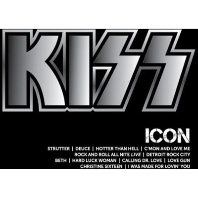 Kiss Icône argenté/noir - Publicité Kiss Icône argenté/noir - Publicité