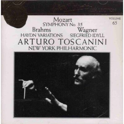 Mozart Symphony 35/Variations Haydn/Siegfried Idy - Publicité Mozart Symphony 35/Variations Haydn/Siegfried Idy - Publicité