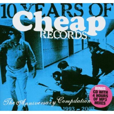 Diverse 10 Years Cheap Records - Publicité Diverse 10 Years Cheap Records - Publicité