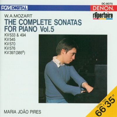 Mozart Complete Piano Sonatas 5 - Publicité Mozart Complete Piano Sonatas 5 - Publicité