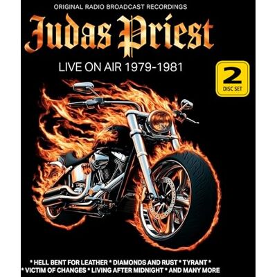 Judas Priest Live On Air 1979-1981 (Original Radio Broadcast Recordings) - Publicité Judas Priest Live On Air 1979-1981 (Original Radio Broadcast Recordings) - Publicité