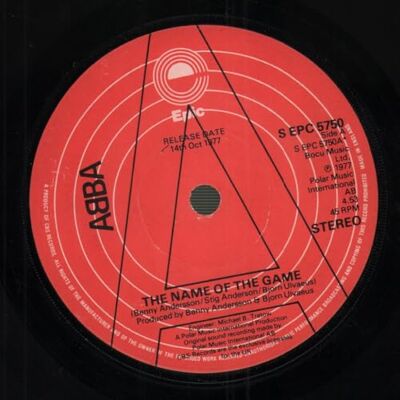 Abba The Name Of The Game - Publicité Abba The Name Of The Game - Publicité