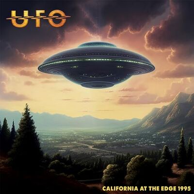 Ufo California at the Edge 1995 (Red) - Publicité Ufo California at the Edge 1995 (Red) - Publicité