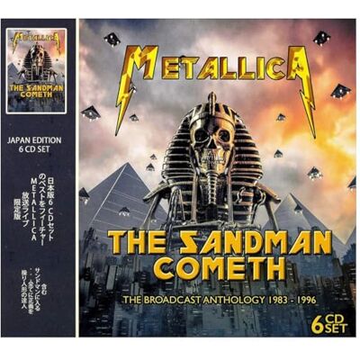 Metallica The Sandman Cometh the Broadcast Anthology 1983-1996 - Publicité Metallica The Sandman Cometh the Broadcast Anthology 1983-1996 - Publicité