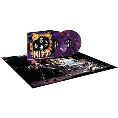 Kiss , Neues Album 2026, You Wanted The Best, You Got The Best!! (30th Anniversary) Purple Fire mit Fotos und einem brandneuen Poster - Publicité Kiss , Neues Album 2026, You Wanted The Best, You Got The Best!! (30th Anniversary) Purple Fire mit Fotos und einem brandneuen Poster - Publicité