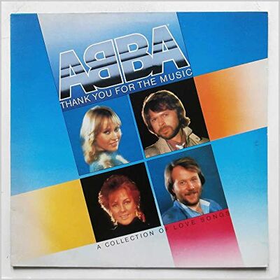 ABBA THANK YOU FOR THE MUSIC LP - Publicité ABBA THANK YOU FOR THE MUSIC LP - Publicité
