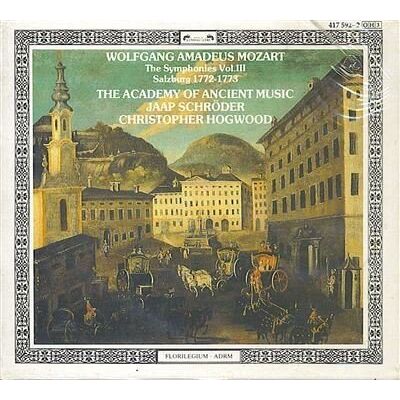 Mozart The Symphonies Vol.3 Salzburg 1772-1773 - Publicité Mozart The Symphonies Vol.3 Salzburg 1772-1773 - Publicité