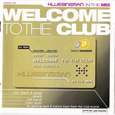 Diverse Welcome to the Club1 - Publicité Diverse Welcome to the Club1 - Publicité