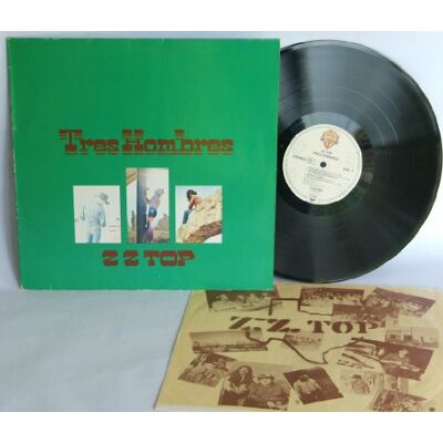 ZZ Top tres hombres. RARE. First pressing, 1973, on the Warner label - Publicité ZZ Top tres hombres. RARE. First pressing, 1973, on the Warner label - Publicité