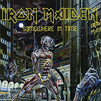 Iron Maiden Somewhere In Time - Publicité Iron Maiden Somewhere In Time - Publicité