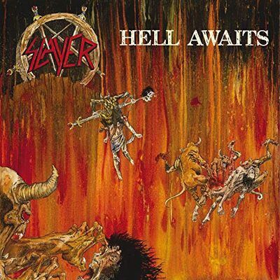 Slayer Hell Awaits - Publicité Slayer Hell Awaits - Publicité