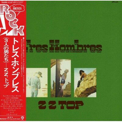 Zz Top Tres Hombres -Jap Card- - Publicité Zz Top Tres Hombres -Jap Card- - Publicité