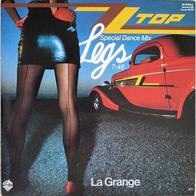 ZZ TOP LEGS/LA GRANGE - Publicité ZZ TOP LEGS/LA GRANGE - Publicité