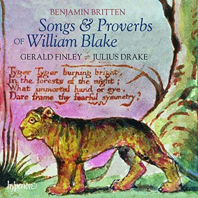 Britten : Songs & Proverbs of William Blake. Finley, Drake. Publicité Britten : Songs & Proverbs of William Blake. Finley, Drake. Publicité