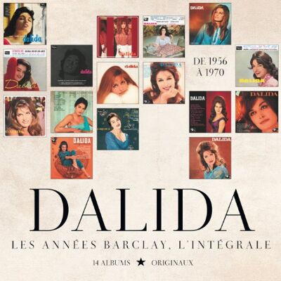 Dalida L'Intégrale des Années Barclay - Publicité Dalida L'Intégrale des Années Barclay - Publicité