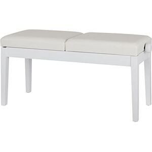 Classic Cantabile Banc de Piano Deux Places Blanc Mat - Publicité Classic Cantabile Banc de Piano Deux Places Blanc Mat - Publicité