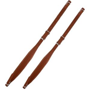 Bnineteenteam Sangles accordéon, bandoulière réglable souple en cuir PU pour accordéons 16-120 basses (blanc, rouge, café, noir) (café) - Publicité Bnineteenteam Sangles accordéon, bandoulière réglable souple en cuir PU pour accordéons 16-120 basses (blanc, rouge, café, noir) (café) - Publicité