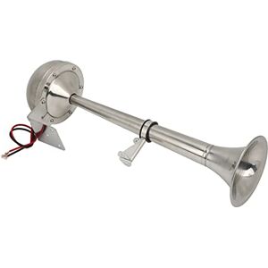 BHDK Klaxon à Air à Trompette Unique 328DB Super Fort 12V 30W Installation Facile, Universel pour Voiture, Camion, Bateau, Train, SUV Acier Inoxydable - Publicité BHDK Klaxon à Air à Trompette Unique 328DB Super Fort 12V 30W Installation Facile, Universel pour Voiture, Camion, Bateau, Train, SUV Acier Inoxydable - Publicité