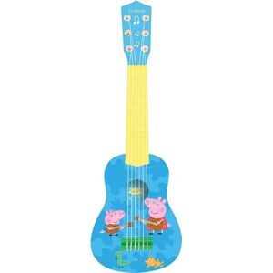 Lexibook , Peppa Pig, Ma première Guitare Acoustique, 6 Cordes en Nylon, 53 cm, Guide d'apprentissage Inclus, Bleu/Jaune, K200PP - Publicité Lexibook , Peppa Pig, Ma première Guitare Acoustique, 6 Cordes en Nylon, 53 cm, Guide d'apprentissage Inclus, Bleu/Jaune, K200PP - Publicité
