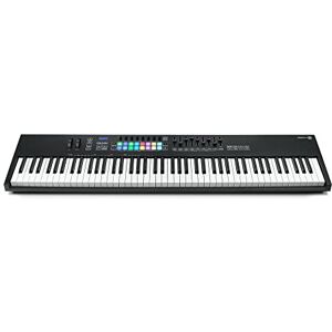Novation Launchkey 88, clavier maître MIDI — intégration parfaite avec Ableton Live. Modes Chord et Scale, et arpégiateur. Tous les logiciels nécessaires à la production musicale. Publicité Novation Launchkey 88, clavier maître MIDI — intégration parfaite avec Ableton Live. Modes Chord et Scale, et arpégiateur. Tous les logiciels nécessaires à la production musicale. Publicité