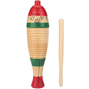 VGEBY Guiro en bois, Coloré forme de poisson idéal éducation musicale divertissement Instrument de percussion en bois pour fêtes jeux ateliers créatifs thérapie enfants adultes - Publicité VGEBY Guiro en bois, Coloré forme de poisson idéal éducation musicale divertissement Instrument de percussion en bois pour fêtes jeux ateliers créatifs thérapie enfants adultes - Publicité