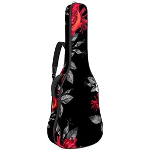 Générique Sac à dos imperméable pour guitare acoustique Motif flamant rose, Couleur 5, 42.9x16.9x4.7 in, Organiseur de sac - Publicité