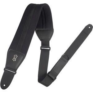 Levy's MRHNP3-BLK Sangle de Guitare Right Height Comfort Neoprene 3 1/4" Black - Publicité Levy's MRHNP3-BLK Sangle de Guitare Right Height Comfort Neoprene 3 1/4" Black - Publicité
