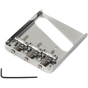 Fender 006 0070 000 Highway One Telecaster pont Assembly, Chrome - Publicité Fender 006 0070 000 Highway One Telecaster pont Assembly, Chrome - Publicité