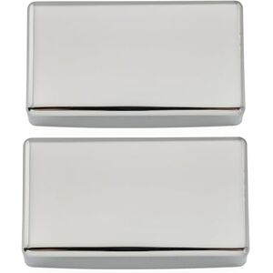 Musiclily Pro Scellée Capots Micro Humbucker en Alliage Nickel Argent Sans Trou pour Guitare électrique, Chrome (Lot de 2) - Publicité Musiclily Pro Scellée Capots Micro Humbucker en Alliage Nickel Argent Sans Trou pour Guitare électrique, Chrome (Lot de 2) - Publicité
