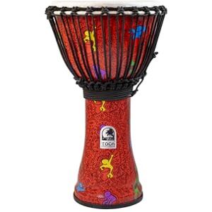 TOCA Freestyle Rope Tuned Djembe Jam Fest 10" SFDJ-10JF - Publicité TOCA Freestyle Rope Tuned Djembe Jam Fest 10" SFDJ-10JF - Publicité