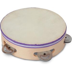 Bontempi -TMW 18-instrument de musique-Tambourin bois diamètre 18 cm - Publicité Bontempi -TMW 18-instrument de musique-Tambourin bois diamètre 18 cm - Publicité
