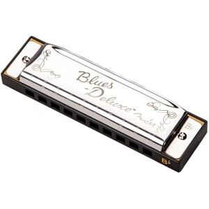 Fender Blues Deluxe Harmonica Bb Harp - Publicité Fender Blues Deluxe Harmonica Bb Harp - Publicité