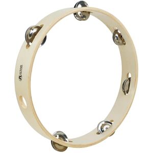 A-Star Tambourin sans tête en bois de 10 pouces/25 cm, rangée traditionnelle de clochettes à un seul jingle - Publicité A-Star Tambourin sans tête en bois de 10 pouces/25 cm, rangée traditionnelle de clochettes à un seul jingle - Publicité