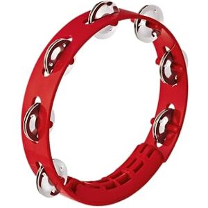 Nino Percussion Tambourin compact ABS 8" Rouge (NINO49R) - Publicité Nino Percussion Tambourin compact ABS 8" Rouge (NINO49R) - Publicité