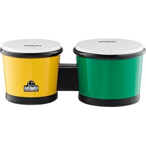 Nino Percussion Bongo en ABS Moulé – Instrument de Musique pour Enfants à partir de 4 ans – 2 Tambours à Main – Plastique ABS, Vert et Jaune (NINO19G/Y) - Publicité Nino Percussion Bongo en ABS Moulé – Instrument de Musique pour Enfants à partir de 4 ans – 2 Tambours à Main – Plastique ABS, Vert et Jaune (NINO19G/Y) - Publicité