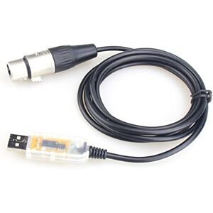 Yheonver Adaptateur USB vers interface LED DMX512 pour ordinateur PC Scène Contrôleur Variateur, câble adaptateur pièces de rechange - Publicité Yheonver Adaptateur USB vers interface LED DMX512 pour ordinateur PC Scène Contrôleur Variateur, câble adaptateur pièces de rechange - Publicité