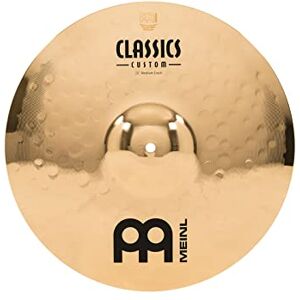 Meinl Percussion Meinl Cymbals Classics Custom Brilliant Cymbale Crash Medium 15 pouces (38,10cm) pour Batterie – B12 Bronze, Finition Brillante, Fabriquée en Allemagne (CC15MC-B) - Publicité Meinl Percussion Meinl Cymbals Classics Custom Brilliant Cymbale Crash Medium 15 pouces (38,10cm) pour Batterie – B12 Bronze, Finition Brillante, Fabriquée en Allemagne (CC15MC-B) - Publicité