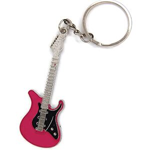 AXLorange Porte-clés guitare rose 7 cm x 2,5 cm - Publicité