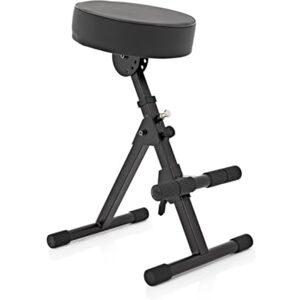 gear4music Tabouret de Musicien Réglable avec Repose-Pied et Assise Rembourrée Tabouret de Guitare - Publicité gear4music Tabouret de Musicien Réglable avec Repose-Pied et Assise Rembourrée Tabouret de Guitare - Publicité