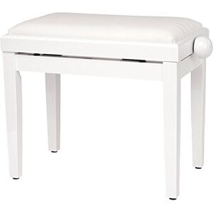 Classic Cantabile Banquette de Piano en Blanc Brillant - Publicité Classic Cantabile Banquette de Piano en Blanc Brillant - Publicité