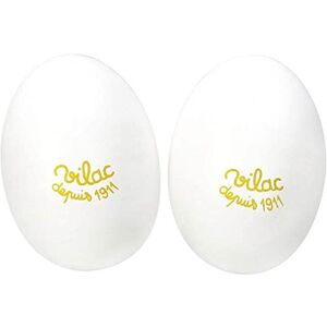 Vilac Jeux et Jouets Instrument de musique Paire de Maracas Œuf Sens du rythme Jeu pour Enfants dès 3 ans Blanc 8377 - Publicité Vilac Jeux et Jouets Instrument de musique Paire de Maracas Œuf Sens du rythme Jeu pour Enfants dès 3 ans Blanc 8377 - Publicité
