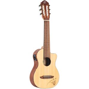 Ortega Guitars Guitare de Voyage Électro-Acoustique – Mini Travel Series – Épicéa / Acajou, Naturel (RGL5CE) - Publicité Ortega Guitars Guitare de Voyage Électro-Acoustique – Mini Travel Series – Épicéa / Acajou, Naturel (RGL5CE) - Publicité