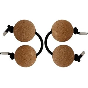 berjalan Shaker Lot de 2 paires de shaker en liège Kashaka Asalato Ball Instrument de percussion classique Boules africaines pour musique - Publicité berjalan Shaker Lot de 2 paires de shaker en liège Kashaka Asalato Ball Instrument de percussion classique Boules africaines pour musique - Publicité