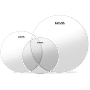 EVANS ETP-G2CLR-S Standard Packs de Peaux de toms G2 12"/13"/16" Transparent - Publicité EVANS ETP-G2CLR-S Standard Packs de Peaux de toms G2 12"/13"/16" Transparent - Publicité