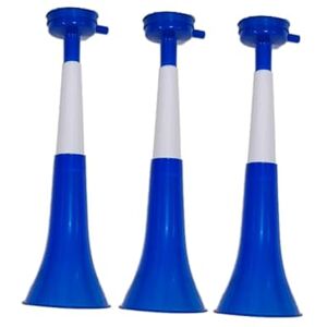 Pandiui23 Vuvuzela Trompettes deux corps Accessoire pour football et célébrations sportives Klaxon à air bruyant pour animation Idéal pour le transport (Grèce, 3 produits) - Publicité Pandiui23 Vuvuzela Trompettes deux corps Accessoire pour football et célébrations sportives Klaxon à air bruyant pour animation Idéal pour le transport (Grèce, 3 produits) - Publicité