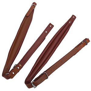 VGEBY Bandes d'accordéon en Cuir, Bandoulières réglables en accordéon(44 * 7 * 4cm-Marron) - Publicité VGEBY Bandes d'accordéon en Cuir, Bandoulières réglables en accordéon(44 * 7 * 4cm-Marron) - Publicité