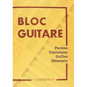 Collectif Partition : Bloc guitare - Publicité Collectif Partition : Bloc guitare - Publicité