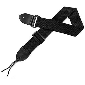 MICFENY Sangle de guitare réglable de 5,1 cm en nylon avec extrémités en cuir synthétique pour guitare électrique acoustique et basse - Publicité MICFENY Sangle de guitare réglable de 5,1 cm en nylon avec extrémités en cuir synthétique pour guitare électrique acoustique et basse - Publicité