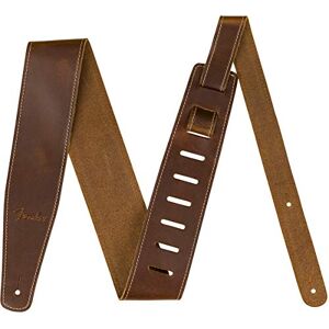 Fender 990641021 Sangle de guitare en cuir cassé, marron clair, 6,3 cm - Publicité Fender 990641021 Sangle de guitare en cuir cassé, marron clair, 6,3 cm - Publicité
