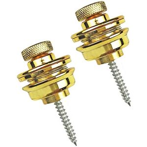 Deolven Verrous de Sangle pour Guitare,2 Pièces Métal Boutons de Sangle de Guitare Attaches Rapides Sangle Serrure Attaché Bouton pour Guitare Acoustique (d'or) - Publicité Deolven Verrous de Sangle pour Guitare,2 Pièces Métal Boutons de Sangle de Guitare Attaches Rapides Sangle Serrure Attaché Bouton pour Guitare Acoustique (d'or) - Publicité